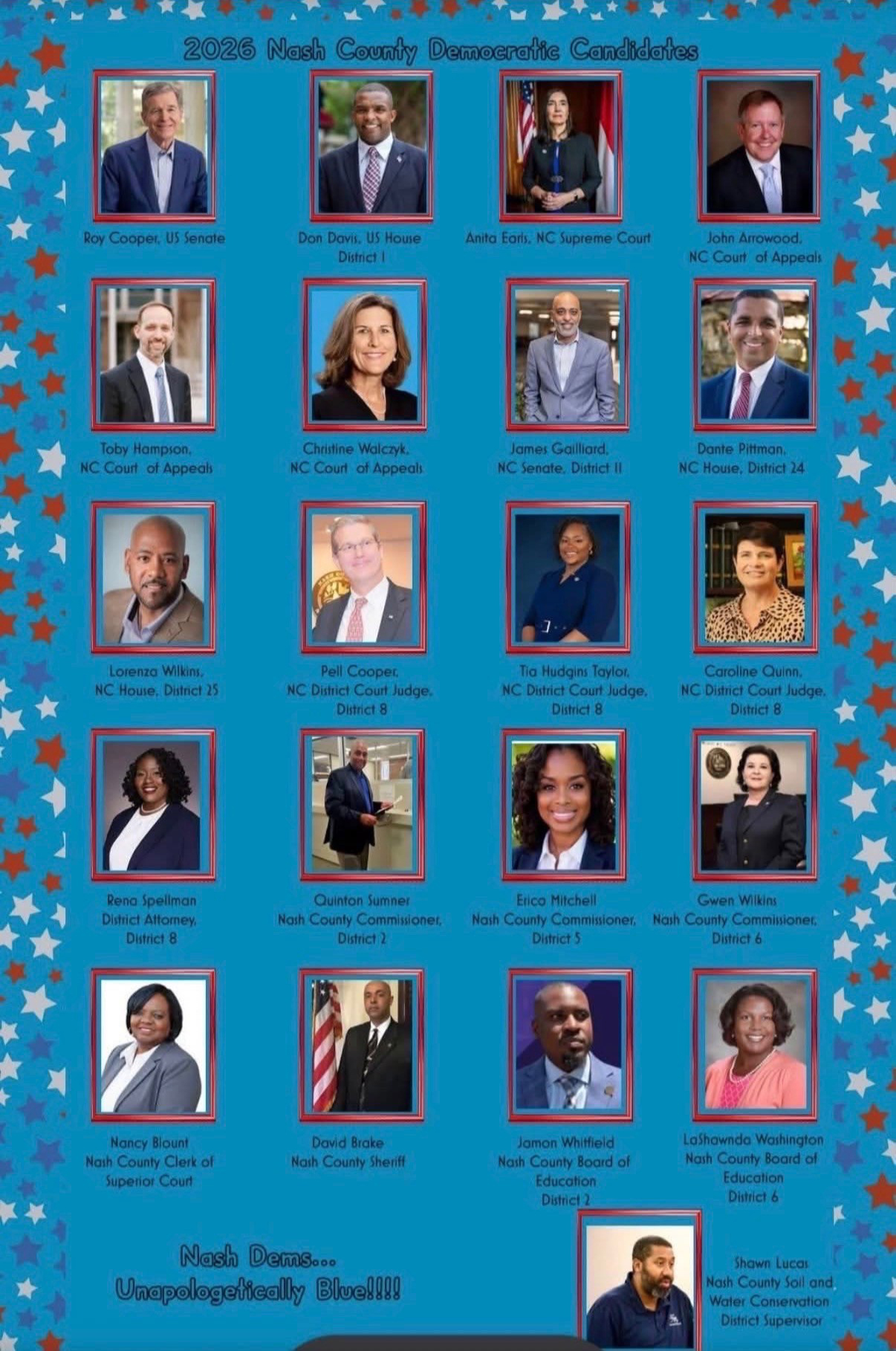 list of 2026 candidates with faces and names.